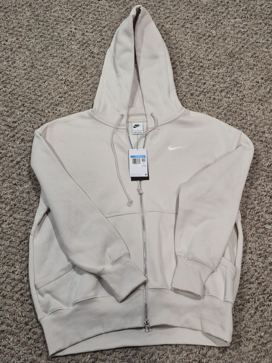 Nike Women's Sportswear Phoenix Fleece Oversized Full-Zip Hoodie, Medium